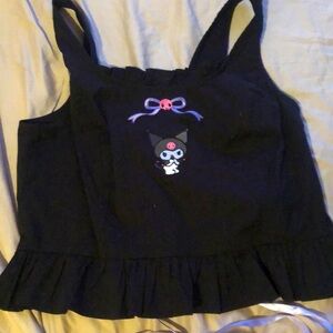 kuromi corset top